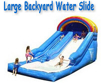 Large Backyard Water Slide