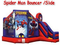 Spider Man Bouncer Slide Combo