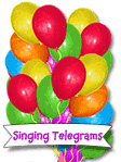 Singing Telegrams balloon image