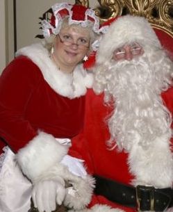 Santa and Mrs Claus image